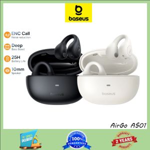 Baseus airgo AS01 Tai nghe không dây Tai nghe bluetooth 5.3 2 micro enc HD khử tiếng ồn thể thao