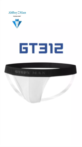 Mens Jockstrap: Nylon See Through Mesh with Transparent Plastic Thigh Strap Underwear (GT312)