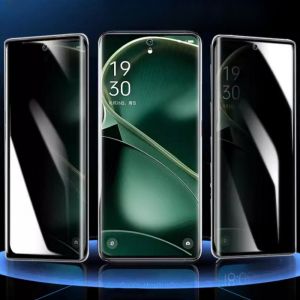 Ceramic Film For OPPO Reno 12 Pro 11 10 9 8 7 6 5 Pro Plus Full Coverage Curved Screen Protector HD Clear Privacy Protective Film For OPPO Reno 8T G5 Soft Film Not Glass