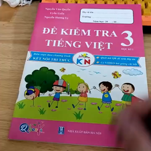 Sách - Đề Kiểm Tra - Tiếng Việt Lớp 3 - Học kì 1 - Kết Nối (Qbooks)