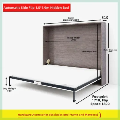 Oral-B | Multifunction Flip Down Hidden Murphy Bed