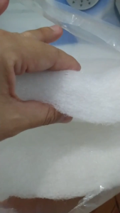 ดี.โอ.ใยกรองใยอัด อย่างดี ยี่ห้อ DO ดี.โอ. ใยเกรด AAA เนื้อแน่น ไม่ฟู สำหรับกรองในตู้ปลาและบ่อปลา