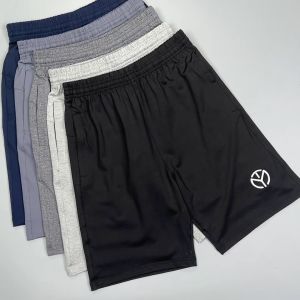 Quần đùi thể thao Nam TYM Basic - Vải Poly mềm mại thoáng mát - logo thêu QMT002