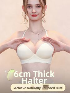 FANGSE | 6cm Thick Gather Invisible Back Beauty Neck-Hanging Bra