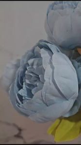 Peony Jumbo 7 cabang / Bunga Palsu Peony / Bunga Plastik Peony / Premium Dekorasi