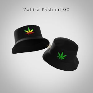 Topi Bucket Rasta dan Peace: Gaya Ikonik Simbol Rasta! | Topi Bucket Logo Rasta