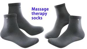 Tất Sợi Bạc Dẫn Điện TENS EMS Máy Massage Chân Điện Phụ Kiện Máy Massage Kỹ Thuật Số Giúp Thư Giãn Cơ Bắp Chăm Sóc Bàn Chân