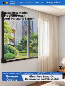 ZTION | Magnetic Adhesive Installable Mosquito Preventive Window Screen