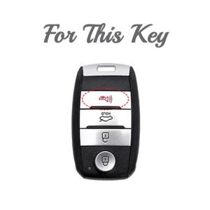 4 Buttons TPU Car Remote Shell for KIA Rio Rio5 Sportage Ceed Cerato K3 KX3 K4 K5 Sorento Optima Picanto Smart Key Case Cover