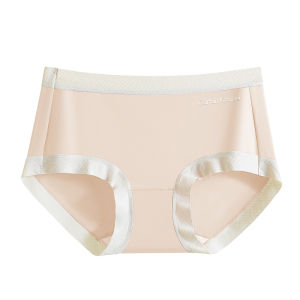 CarbinKoneer | CarbinKoneer Ladies Cotton Underwear Sporty Thin Briefs Anti-Bacterial Triangle Pants Seamless Gift Box Youth Pure Cotton Loincloth