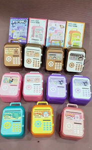 Ống Heo Tiết Kiệm Mini Có Mật Khẩu Cho Bé – Két Sắt Đồ Chơi Đồ Chơi Két Mini Quà Tặng Thông Minh