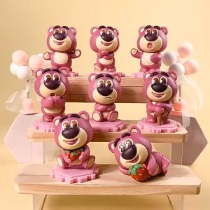 Mô Hình 8 Nhân Vật Gấu Dâu Đáng Yêu Cute Cao 8cm Thích Hợp Decor Trang Trí Phòng Ngủ Quà Tặng Sinh Nhật