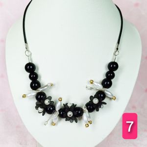 kalung wanita simple cantik kalung hijab mutiara