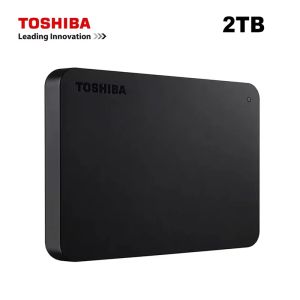 Toshiba | Toshiba A3 HDTB420XK3AA Canvio Basics Portable External Hard Drive USB 3.0 Black 500GB 1TB 2TB- A3 Series