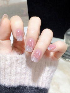 UV Series 6 Nail Art Gel Soft Phototherapy Nail Tips Half-Cured Easy to Dry Long Lasting Comfortable JK Soft Gel Nail Stickers