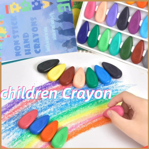 12/24/36 Color Non-toxic No Dirty Hand Crayons Hand Washable School Supplies Watercolor Pens Gift Set For Kids