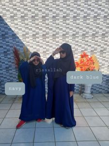 abaya rissalah couple Exlusive ibu dan anak - SERIES 2