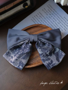 Elegant Butterfly Knot Spring Clip Hair Clip Original Design Photography Hair Accessory Headwear Fresh out Fashion Trend