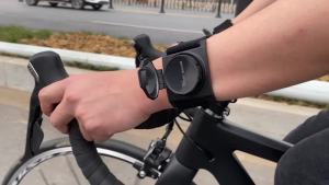 WEST BIKING Bicycle Wrist Rearview Mirror Adjustable Wide Angle Clear Vision Rear View Mirror Cycling Wristband Bike Accessories