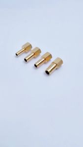 Béc Ren Trong 9.6 Đuôi Chuột Đầu Nối Đuôi Chuột Ren Trong 1/8 (9.6) Cắm Lòng Trong Ống Phi 6 8 10mm