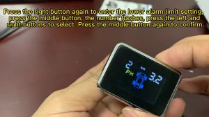 Cảm Biến Áp Suất Lốp Ô Tô Cảm Biến Áp Suất Lốp Van Ngoài / Van Trong TPMS - Màn Hình sử dụng điện cắm chân tẩu