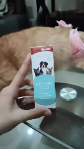 Bundle Dorrikey Pet Ear Hair Removal Pet Hair Plucking Powder With Ear Cleaning Tweezers And Bioline Ear Care 50ml