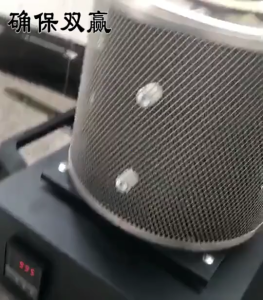 PHYHOO ตาข่ายขนาดเล็กหลอมทองเตาสีดำ 220V พร้อมกราไฟต์ Crucible 2 กิโลกรัมสำหรับการหลอมโลหะ