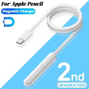 For Apple Pencil 2nd Generations Magnetic Wireless Charger Durable Nylon Braided Nylon Braided Cord for Apple Pencil
