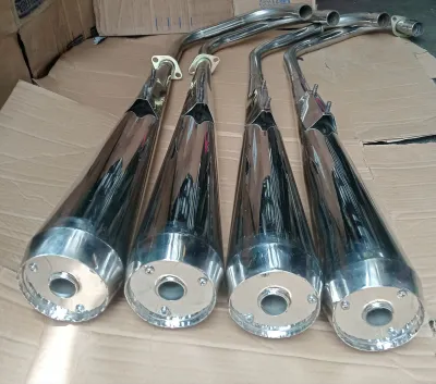Euro new model 125 150 175 version 2 chicken pipe stainless