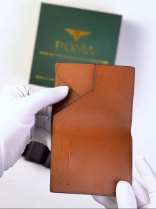 Ví nam dáng đứng da bò Saffiano P017-DV thiết kế cách điệu nhiều ngăn tiện lợi thích hợp làm quà tặng BH 12 THÁNG