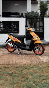 Knalpot R One Racing Muffler V2 STD Full Package untuk Yamaha Series