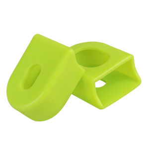 2pcs Silicone Bicycle Crank Arm Protector Cover Mountain Road Bike Universal Crankset Protective Caps MTB Cycling Accessories