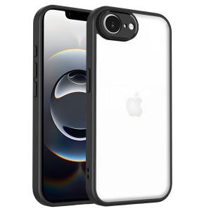 Ốp Lưng Silicon Chống Sốc EUCAGR Cho iPhone 17E/17 Air/17 Pro Max Mặt Lưng Mờ Trong Suốt Chống Xước Cứng Cáp