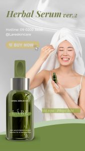 Serum Mờ Thâm Phục Hồi Trẻ Hóa Làn Da Ver.2 LÁRE 50ml - Serum Ngừa Nám Sạm Giảm Tàn Nhang Giúp Da Sáng Mịn