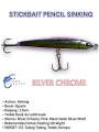 Lure Stickbait Pencil Sinking 7,5cm 8gr Umpan Pancing Casting. 