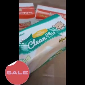 Tissue Clean Plus Softpack Tissue 180S Beruang