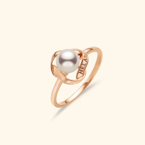 Helas | Boundless Camellia Akoya Pearl Ring