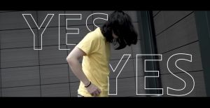 KaosYES Kaos Pria V-Neck Cotton Combed 24s - TShirt Baju Distro VNeck Polos Hitam