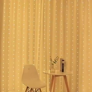 LED Curtain Fairy Lights USB Power Festoon Ramadan Eid Mubarak Wedding Garland Light Home Room Valentines Day Decoration 2026