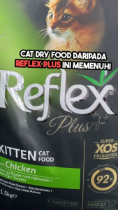 Reflex Plus Chicken Chunk in Loaf Cat Canned Wet Food 400g Makanan Kucing Basah Tin 猫罐头