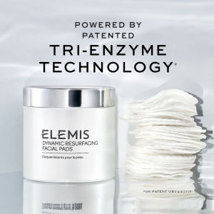 ELEMIS Dynamic Resurfacing Facial 60 Pads – Exfoliating & Brightening Pads for Smoother Skin Texture