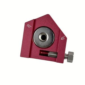 Khối Định Vị Thước Thép Với Góc 45/60/90 Độ Máy Đo Đánh Dấu Đường Vuông Chế Biến Gỗ Cho Thước Định Vị