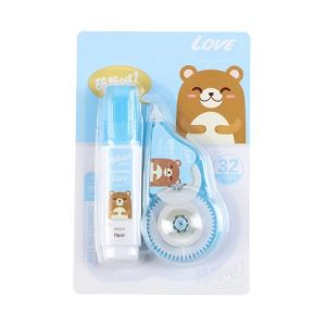 Correction Tape Portable Easy to Use Stationary School Supplies Set High Quality Correction Tape Large Capacity