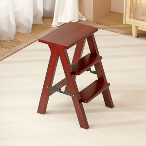 Thick Wooden Foldable Step Ladder