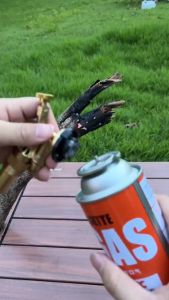 Portable Welding Gas Torch Flame Butane Burner Outdoor Camping BBQ Lighter Flamethrower Kitchen Sup