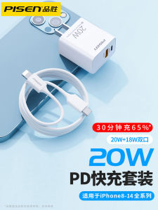 Pisen Fast Charging Kit for iPhone 17/16 15ProMax 14 Universal USB Data Cable 12 Flash Charge XR 8Plus Tablet Plate 11