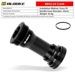 BLOOKE | Pressed-In BB Bearing DUB 24mm