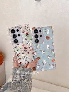 น่ารัก เคสโทรศัพท์กันตกสำหรับ Samsung S25 Ultra S24FE น่ารัก เคสป้องกัน S22U Advanced Feel S23Plus ทนทานต่อแรงกระแทก S25Edge