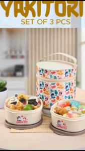 Set Tas Bekal Yakitori Lunch Bag - Bunda Beli Shop