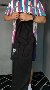 Celana Cargo Pants Panjang pria WanitaUp To M-XL Bigsize Jumbo Pinggang Karet Korean Style Premium Bloods Bisa COD